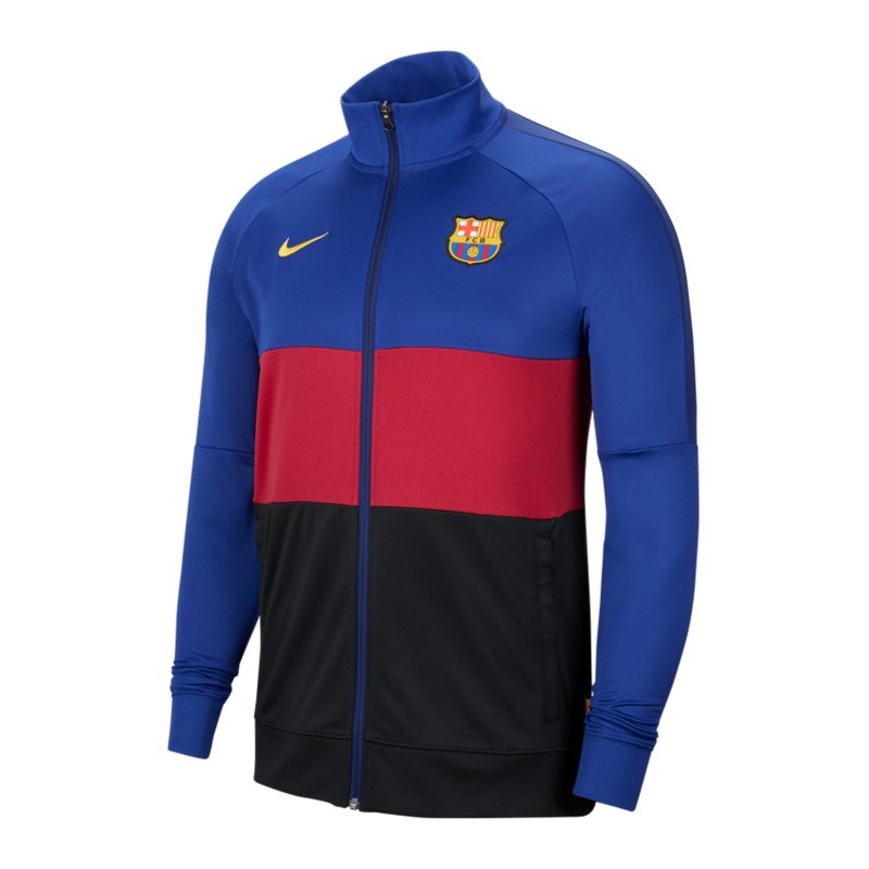 Nike FC Barcelona I96 Trainingsjacke Blau F455 - blau
