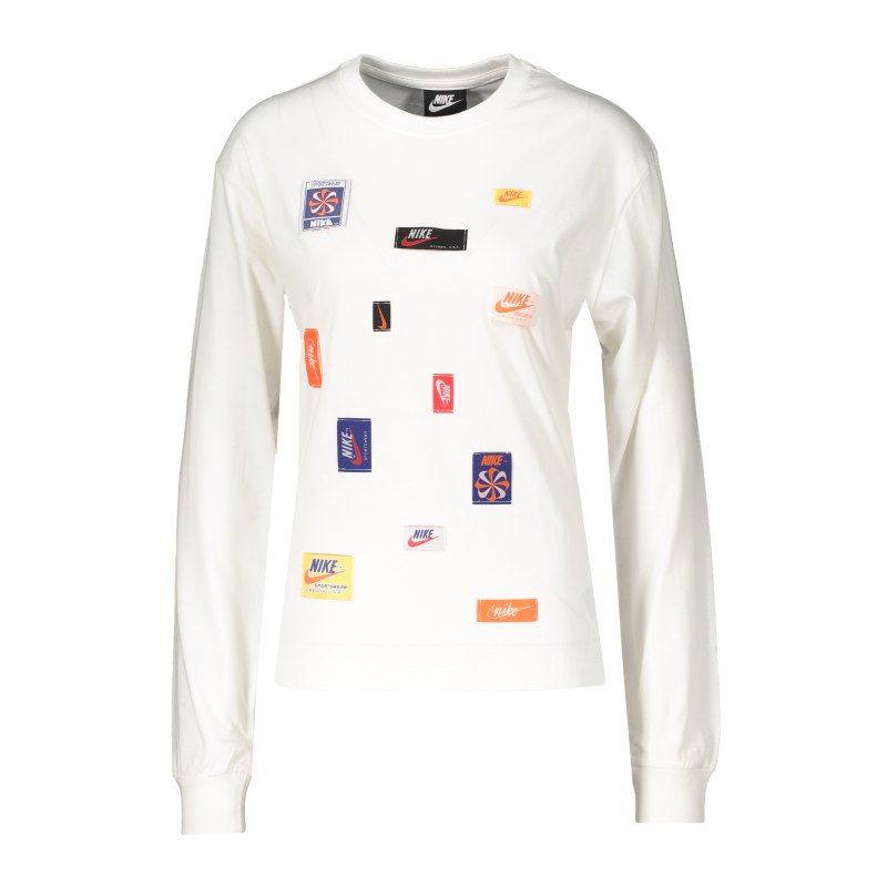 Nike Icon Clash Sweatshirt Damen Weiss F100 - weiss