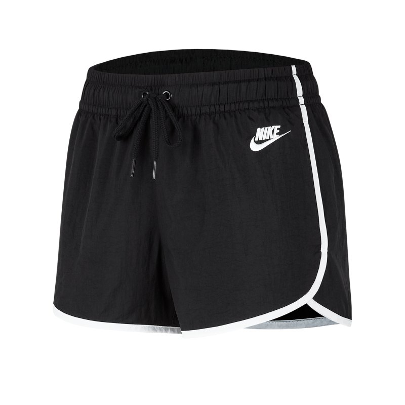 Nike Heritage Woven Short Damen Schwarz F010 - schwarz