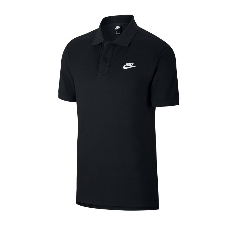 Nike Poloshirt Schwarz F010 - schwarz