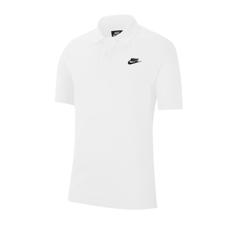 Nike Poloshirt Weiss F100 - weiss