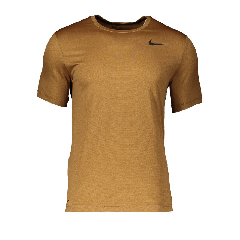 Nike Pro Shirt Shortsleeve Braun F325 - braun