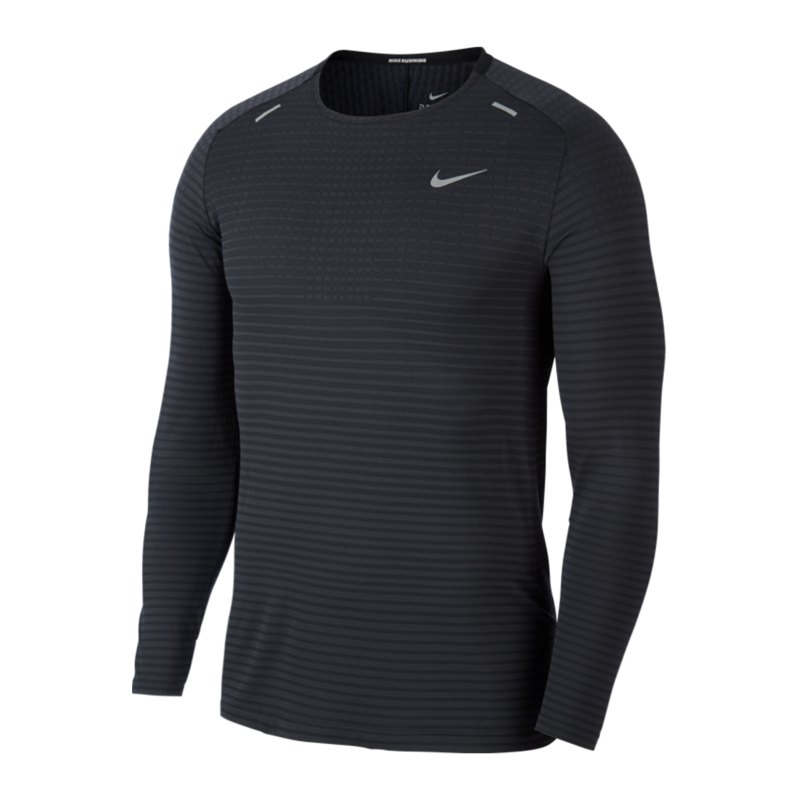 Nike Tech Knit Ultra Sweatshirt Running Grau F010 - grau