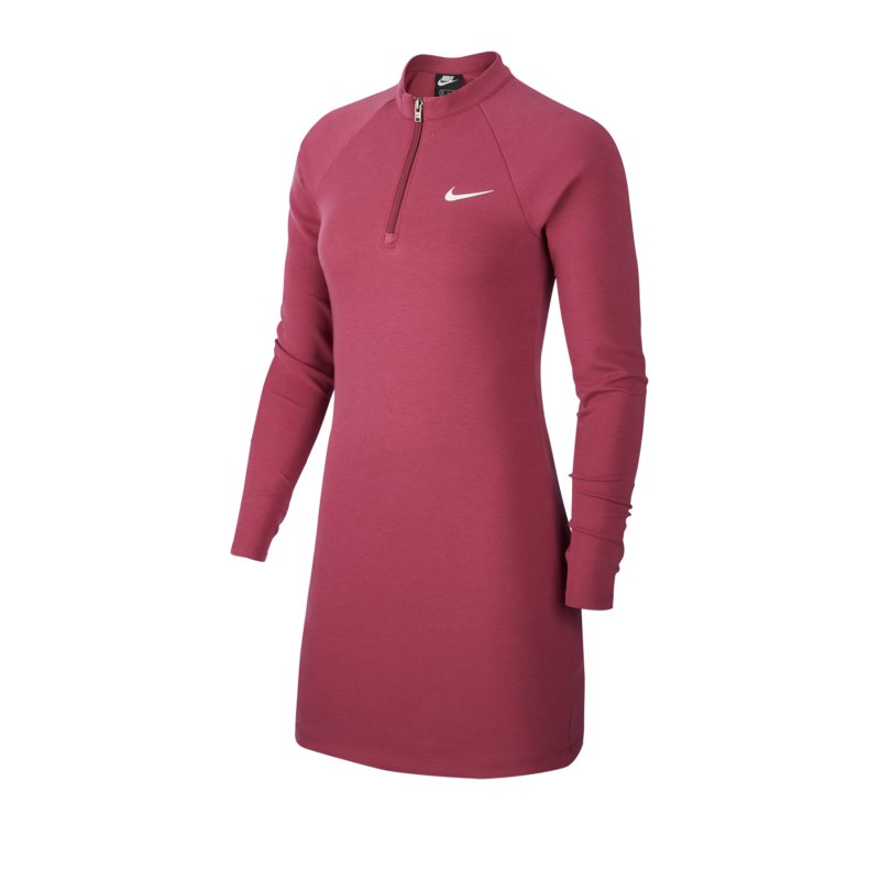 Nike Dress Kleid langarm Lila F528 - lila