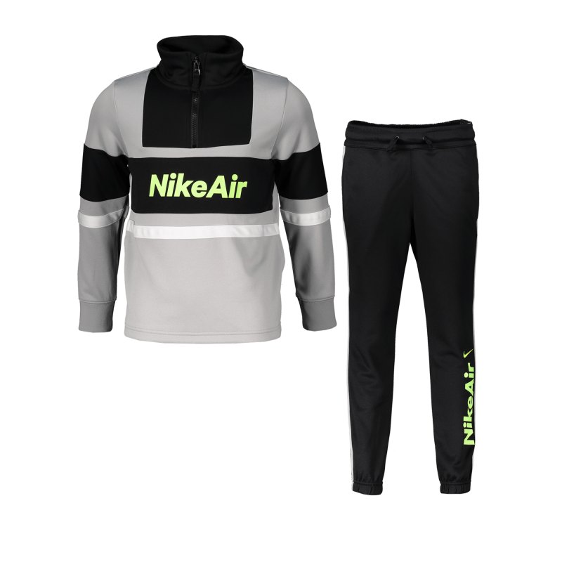 Nike Air Tracksuit Trainingsanzug Kids Grau F077 - grau