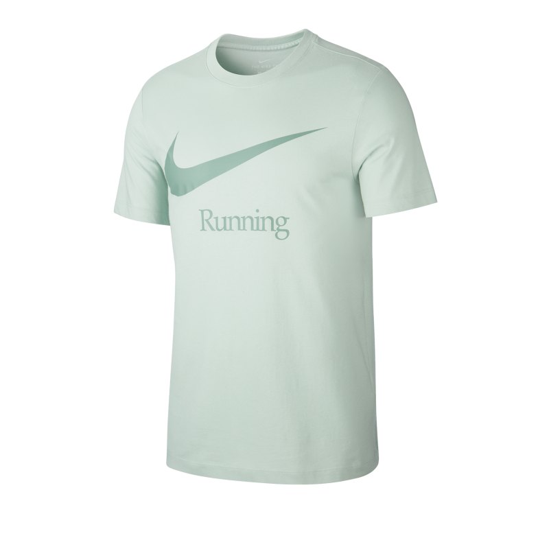 Nike Dri-FIT Tee T-Shirt Running Blau F321 - gruen