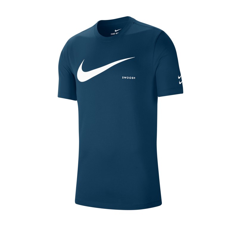 Nike Swoosh T-Shirt Blau F499 - blau