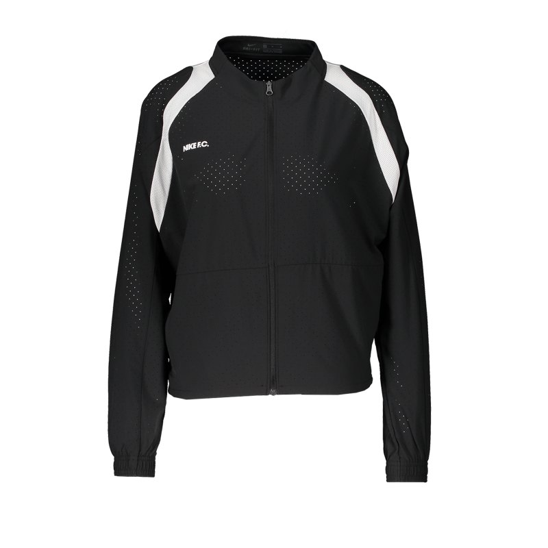 Nike F.C. Jacke Damen Schwarz F011 - schwarz