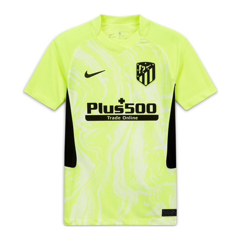 Nike Atletico Madrid Trikot 3rd 2020/2021 Kids Gelb F703 - gelb
