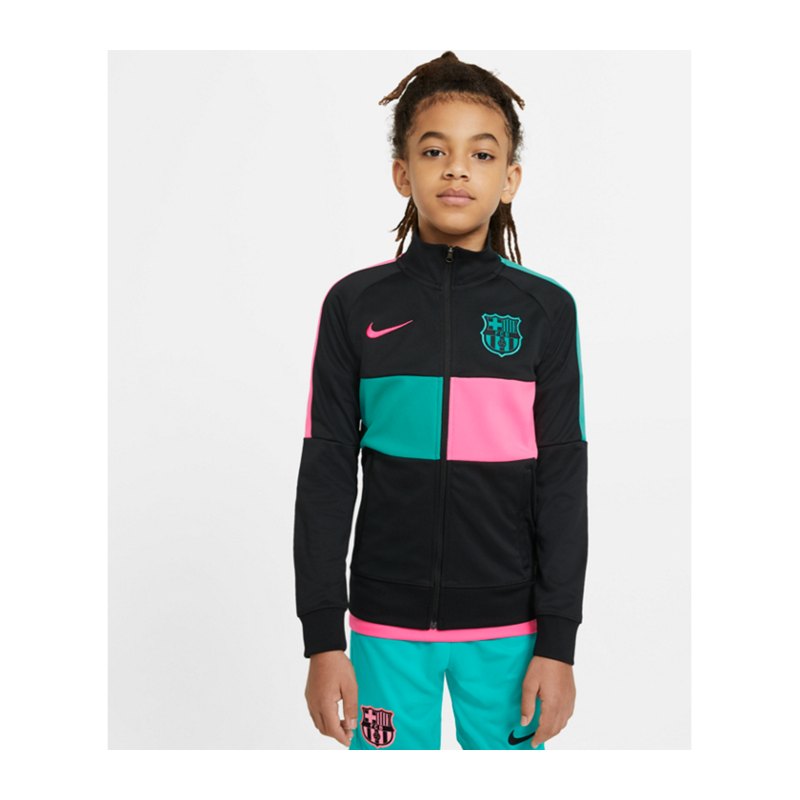 Nike FC Barcelona I96 Anthem Jacke Kids F010 - schwarz