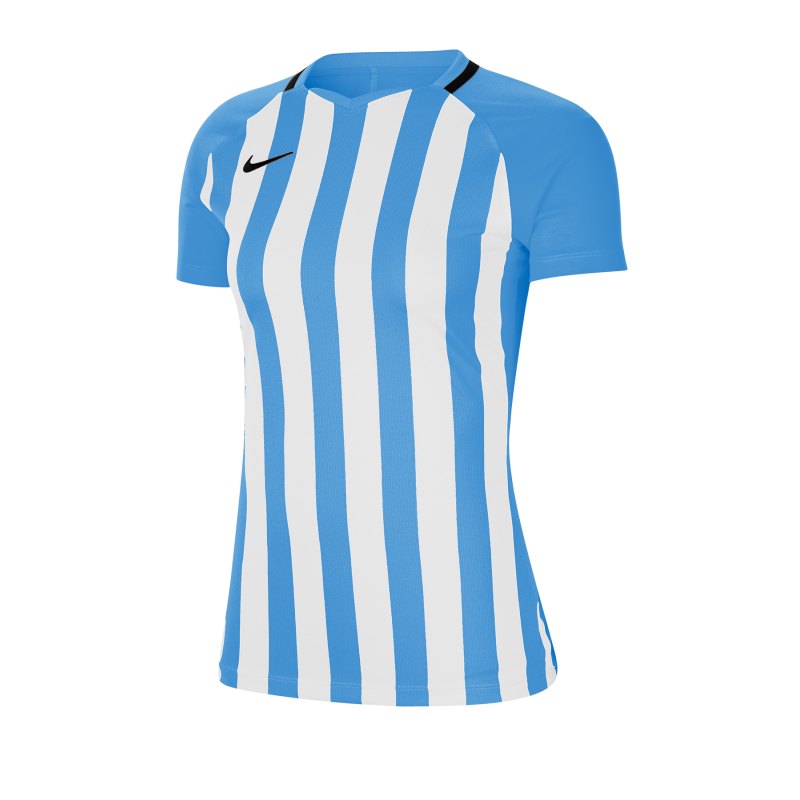 Nike Striped Division III Trikot KA Damen F414 - blau