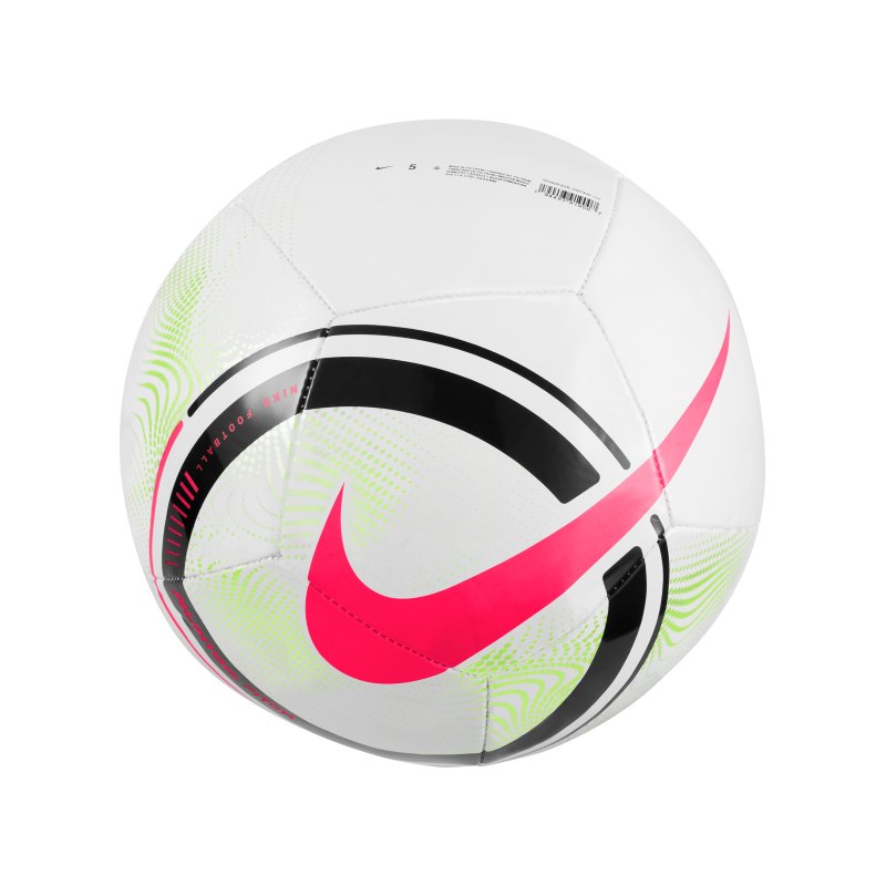 Nike Phantom Trainingsball Weiss Gelb F100 - weiss