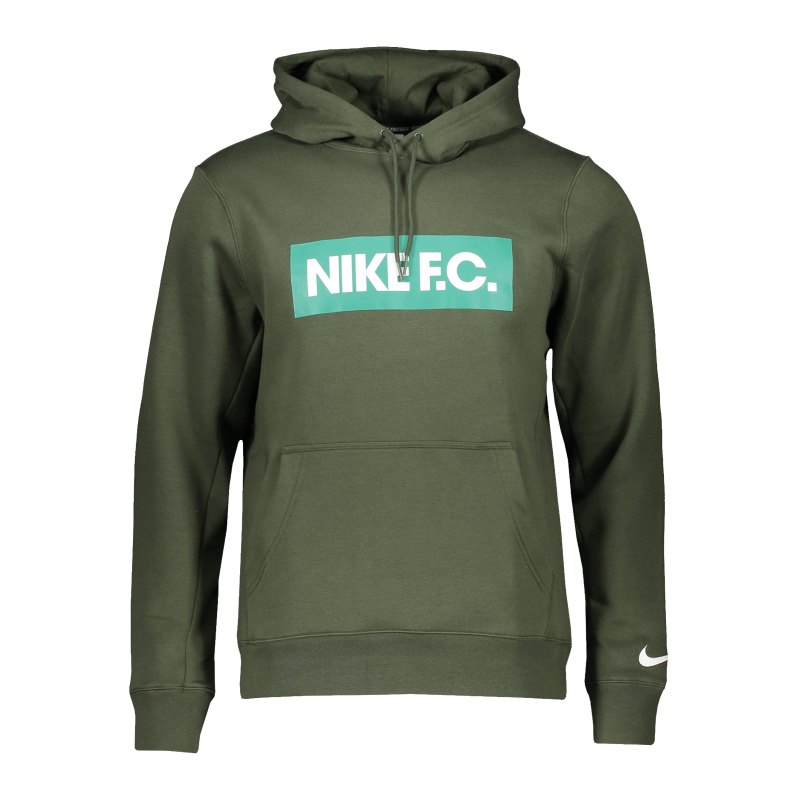 Nike F.C. Fleece Hoody Grün F335 - gruen