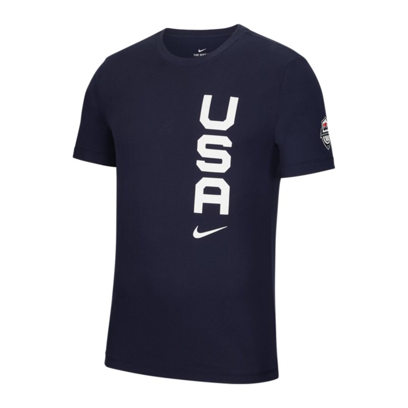Nike USA Dry Tee T-Shirt Basketball F451 - grau