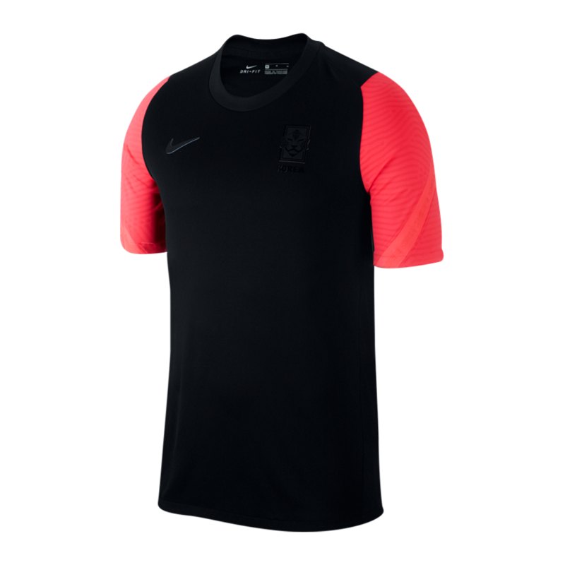 Nike Südkorea Strike Trainingstop kurzarm F010 - schwarz