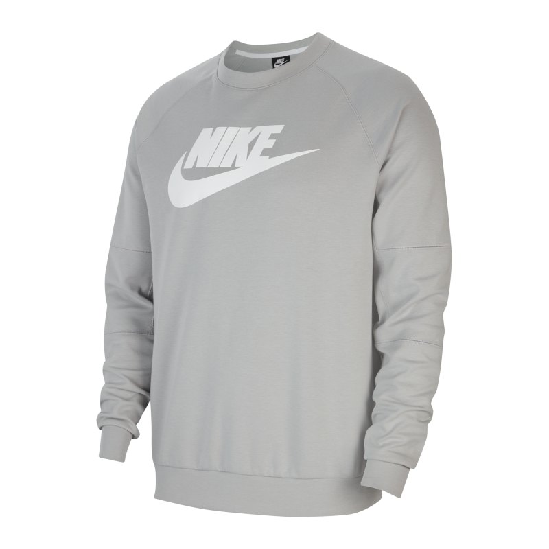 Nike Modern Fleece Crew Sweatshirt Grau F077 - grau