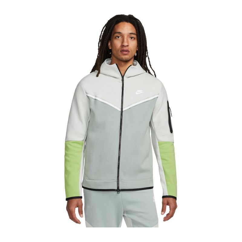 Nike Tech Fleece Kapuzenjacke Grau F034 - grau