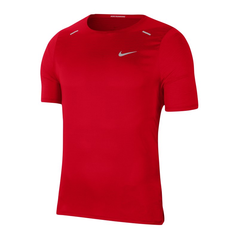 Nike Breathe Rise 365 T-Shirt Running Rot F657 - rot