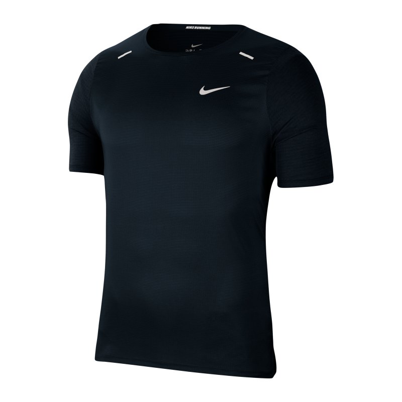 Nike Breathe Rise 365 T-Shirt Running Schwarz F010 - schwarz