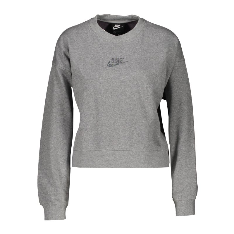 Nike Sportswear Crew Sweatshirt Damen Grau F063 - grau