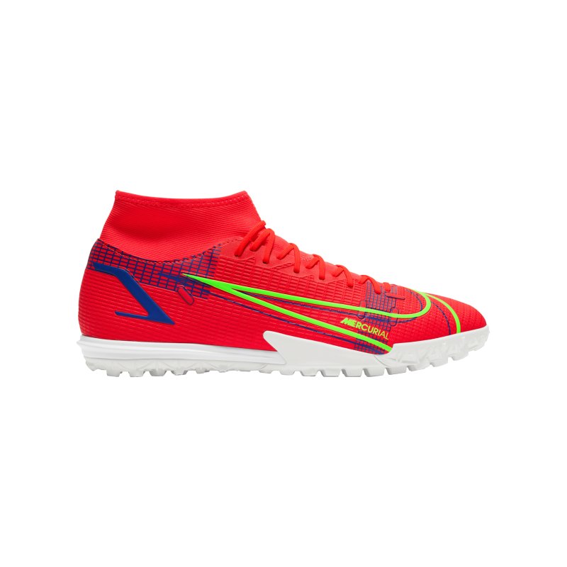 Nike Mercurial Superfly VIII Spectrum Academy TF Rot F600 - rot