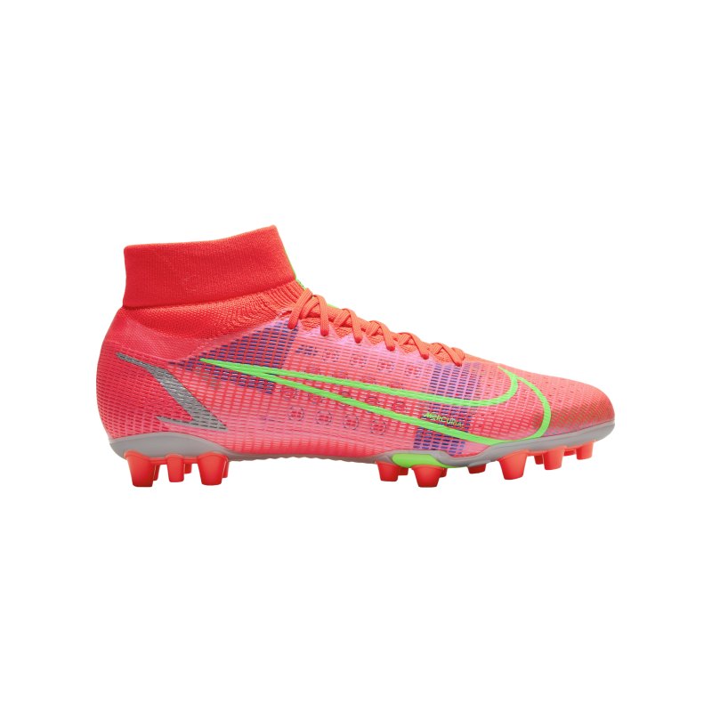 Nike Mercurial Superfly VIII Spectrum Pro AG Rot F600 - rot