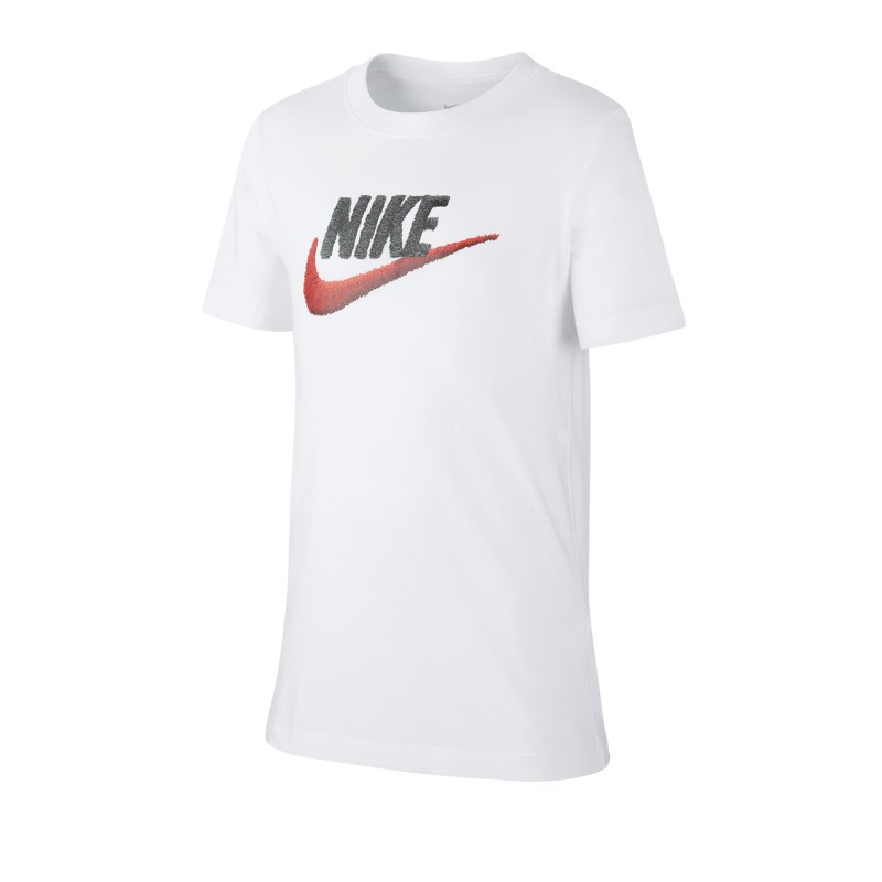 Nike Faux Embroidery Tee T-Shirt Kids Weiss F100 - weiss