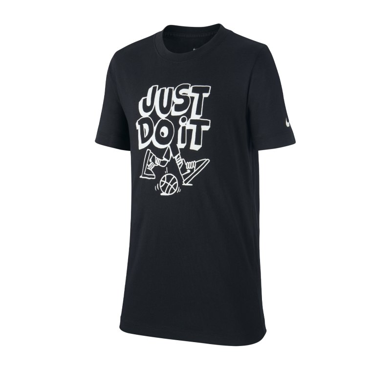 Nike JDI Cartoon Tee T-Shirt Kids Schwarz F010 - schwarz