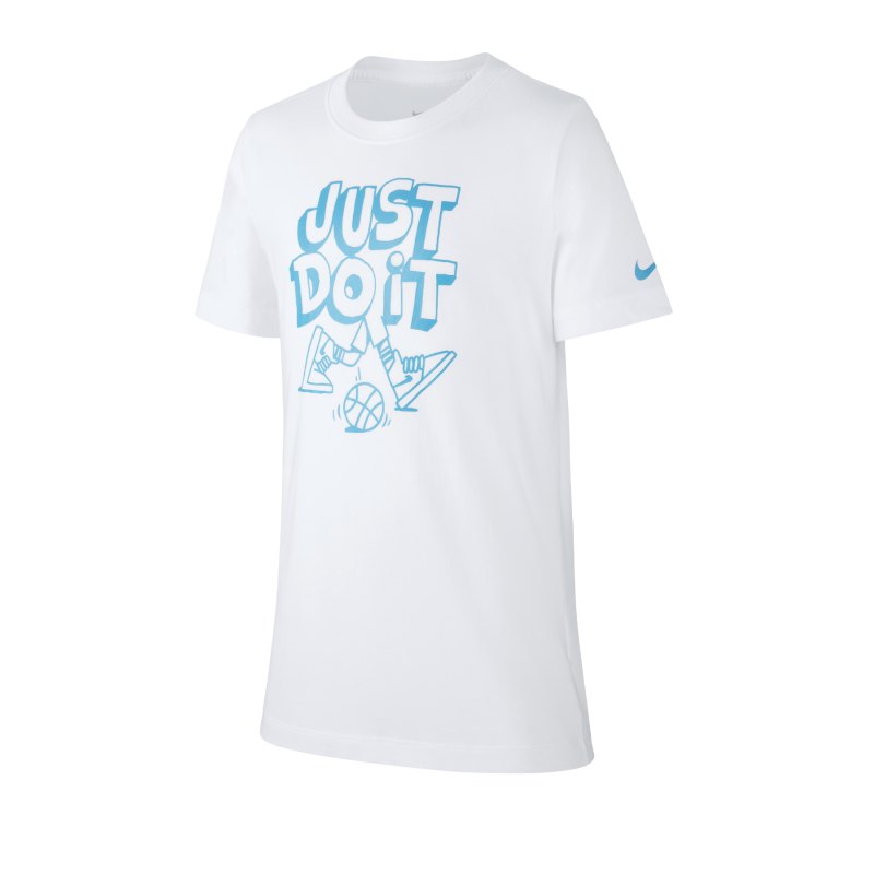 Nike JDI Cartoon Tee T-Shirt Kids Weiss F100 - weiss
