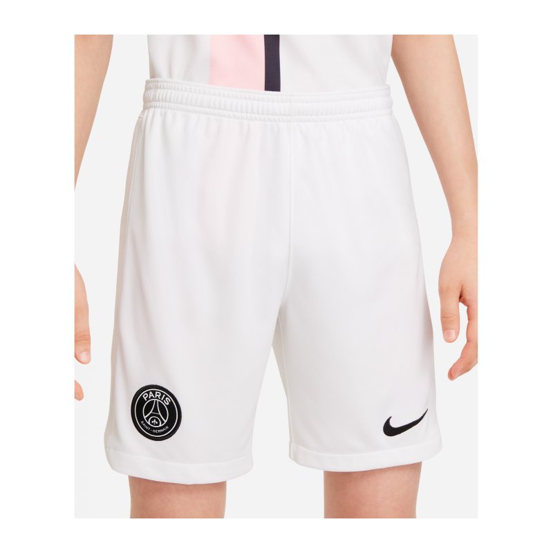 Nike Paris St. Germain Short Away 2021/2022 Kids F100 - weiss