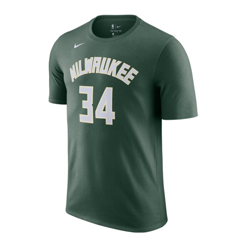 Nike Milwaukee Buck Antetokounmpo T-Shirt F326 - gruen