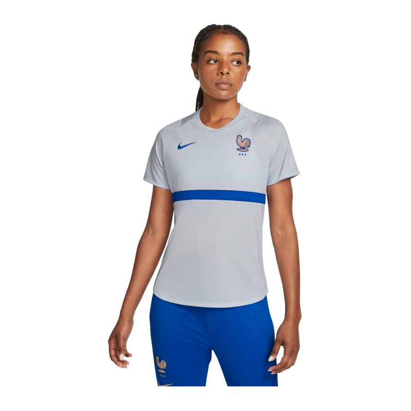 Nike Frankreich T-Shirt Damen Grau F088 - grau