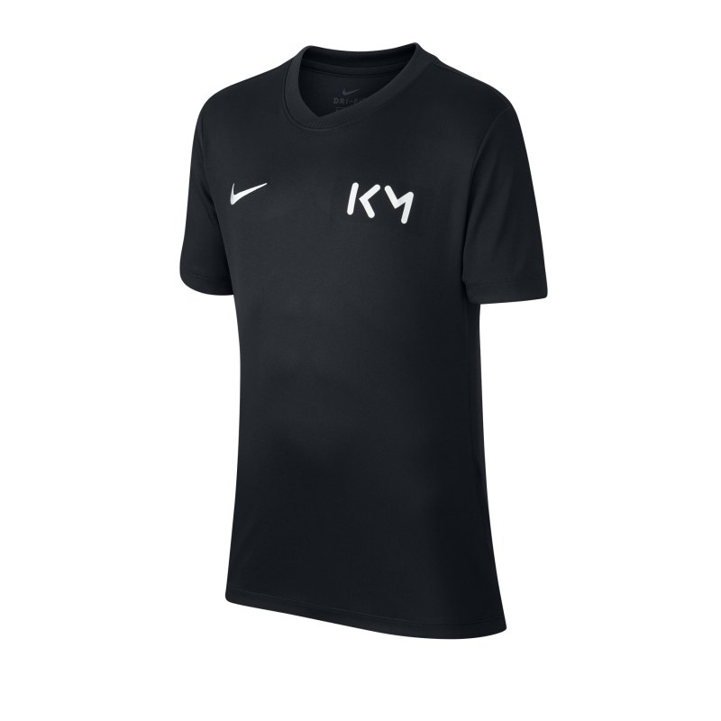 Nike Kylian Mbappe T-Shirt Kids Schwarz F010 - schwarz