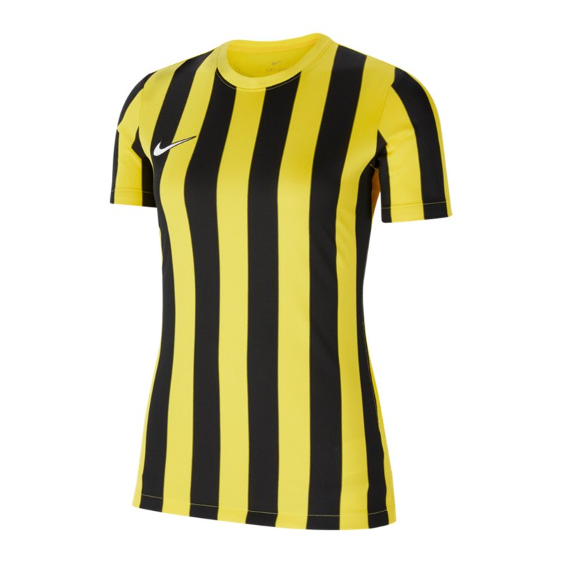 Nike Division IV Striped Trikot kurzarm Damen F719 - gelb