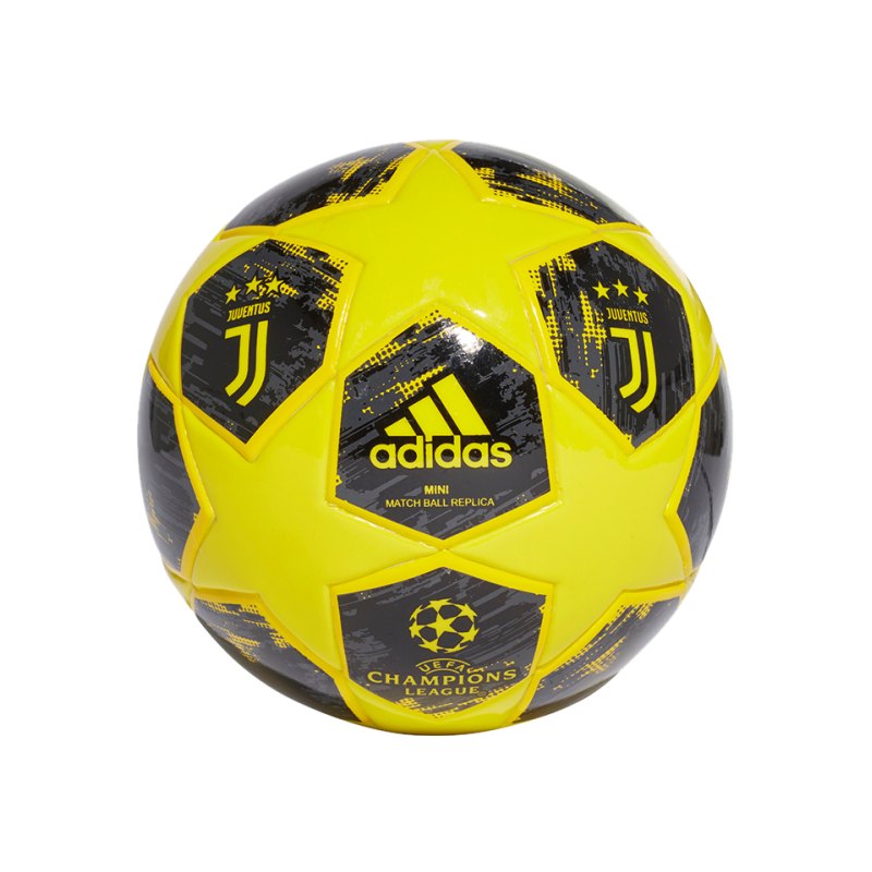 adidas Juventus Turin Finale18 Miniball Gelb - gelb