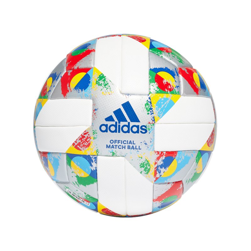 adidas UEFA Nations League OMB Spielball Weiss - weiss
