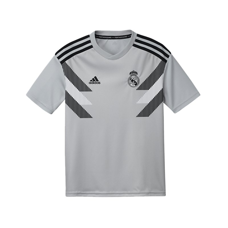 adidas Real Madrid Prematch Shirt Kids Grau - grau