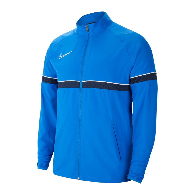 Nike Academy 21 Woven Trainingsjacke Blau F463 - blau