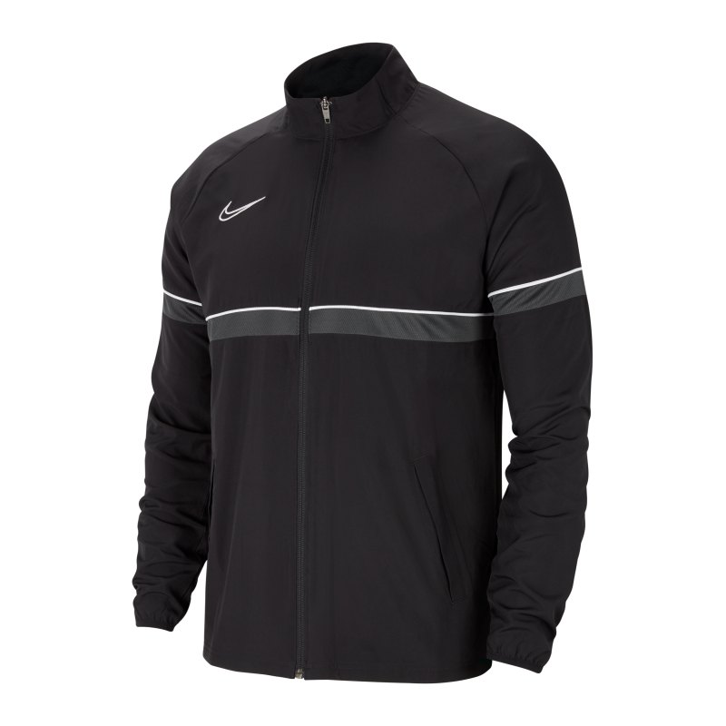 Nike Academy 21 Woven Trainingsjacke Schwarz F014 - schwarz