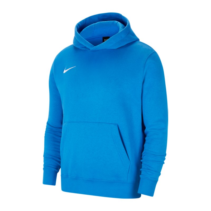 Nike Park 20 Fleece Hoody Kids Blau Weiss F463 - blau