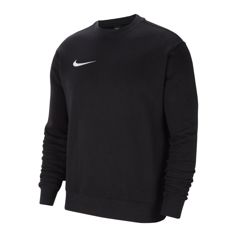 Nike Park 20 Fleece Sweatshirt Schwarz Weiss F010 - schwarz