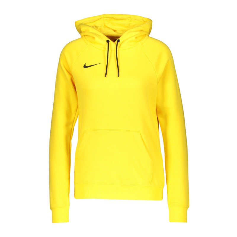 Nike Park 20 Fleece Hoody Damen Gelb Schwarz F719 - gelb