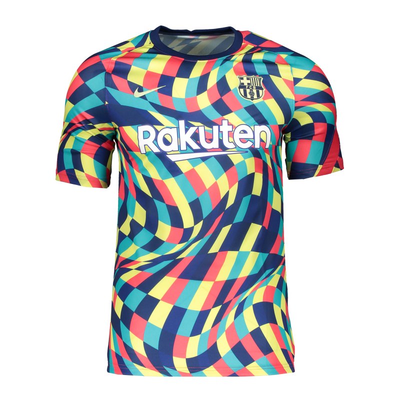 Nike FC Barcelona Prematch Shirt 2020/2021 Blau F492 - blau