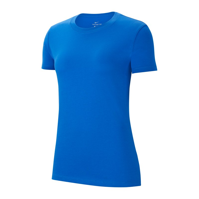 Nike Park 20 T-Shirt Damen Blau Weiss F463 - blau
