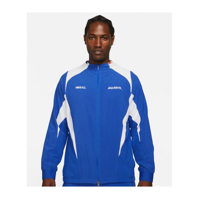 Nike F.C. Joga Bonito Woven Jacke Blau F480 - blau