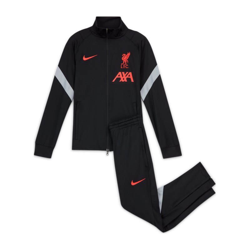 FC Liverpool Dry Strike Trainingsanzug CL Kids Schwarz F010 - schwarz