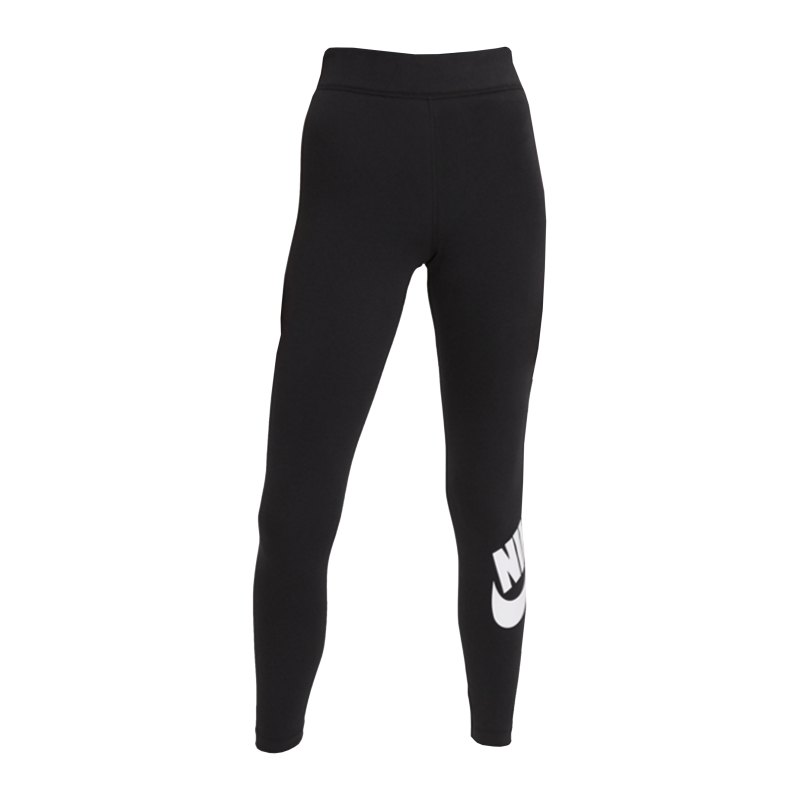 Nike Essentials Leggings Damen Schwarz F010 - schwarz