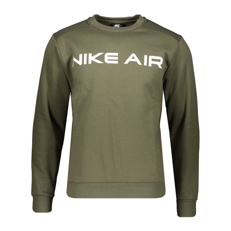 Nike Air Fleece Sweatshirt Grün F222 - gruen