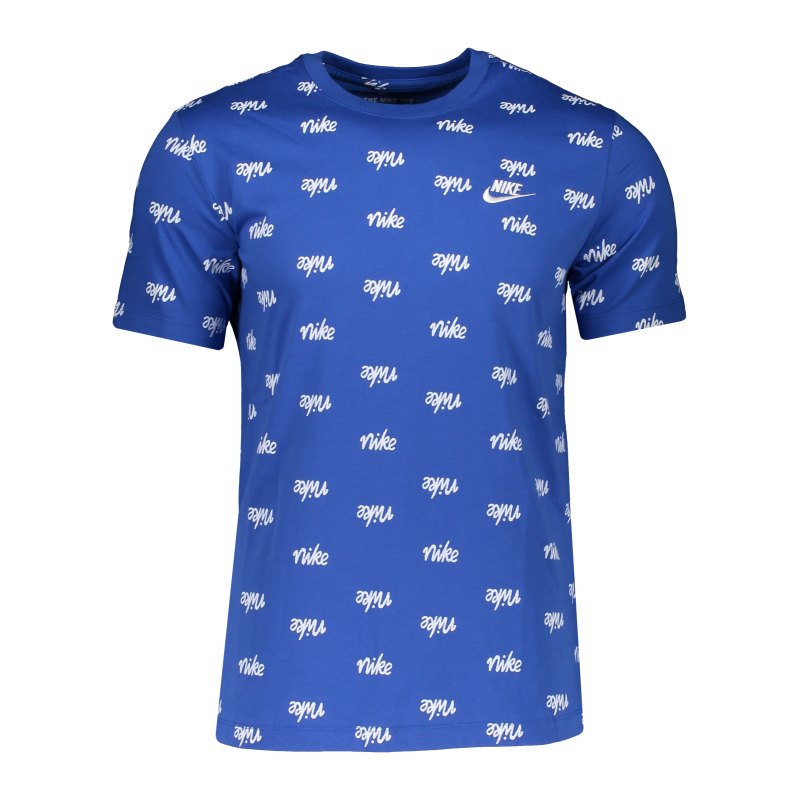 Nike Printed Club T-Shirt Blau F480 - blau