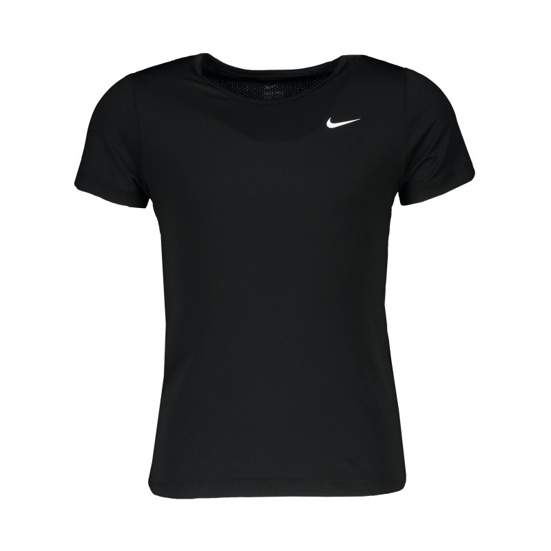 Nike Pro T-Shirt Kids Schwarz F010 - schwarz